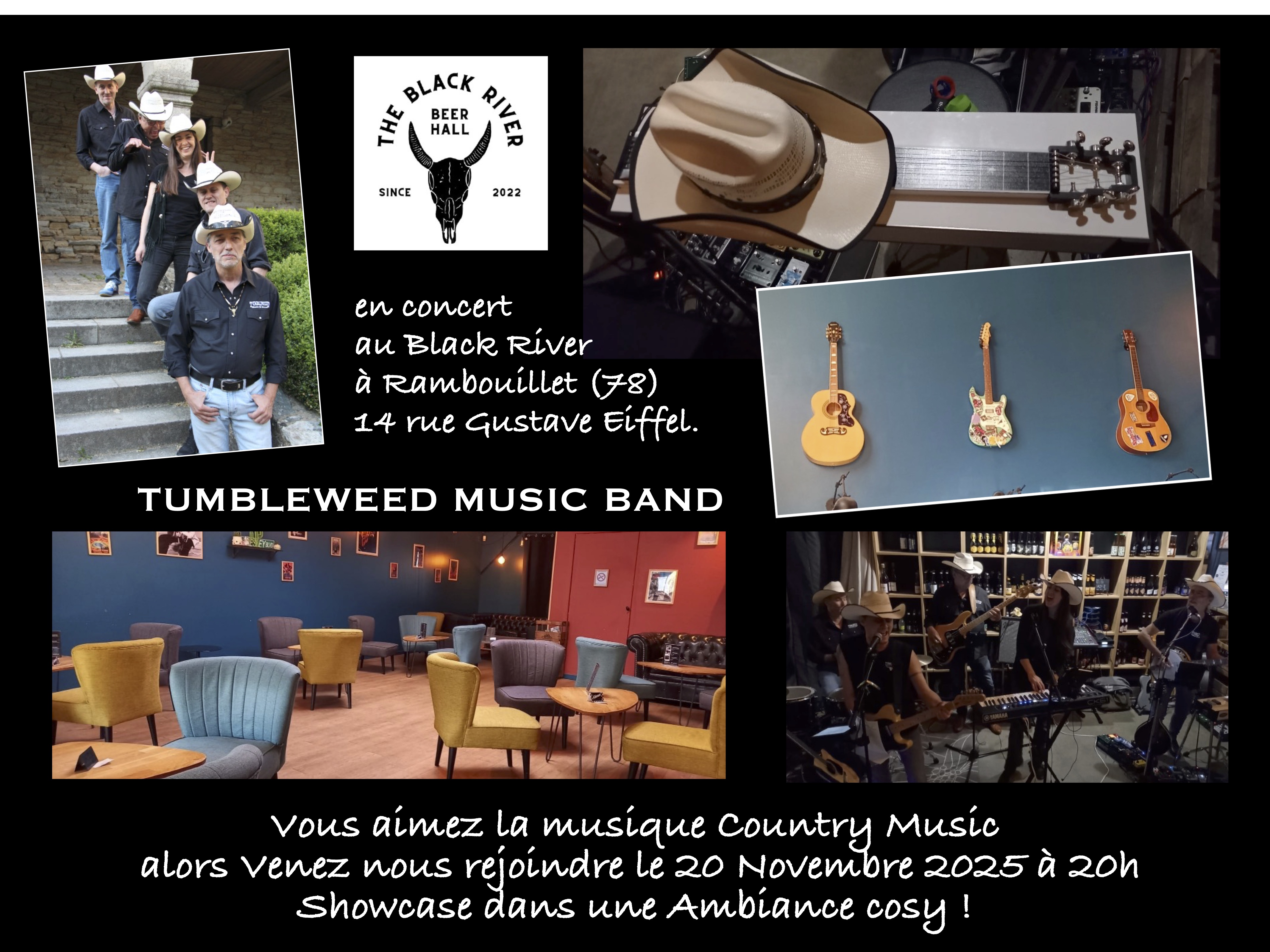 La Black River (78) vous fait voyager ce soir !